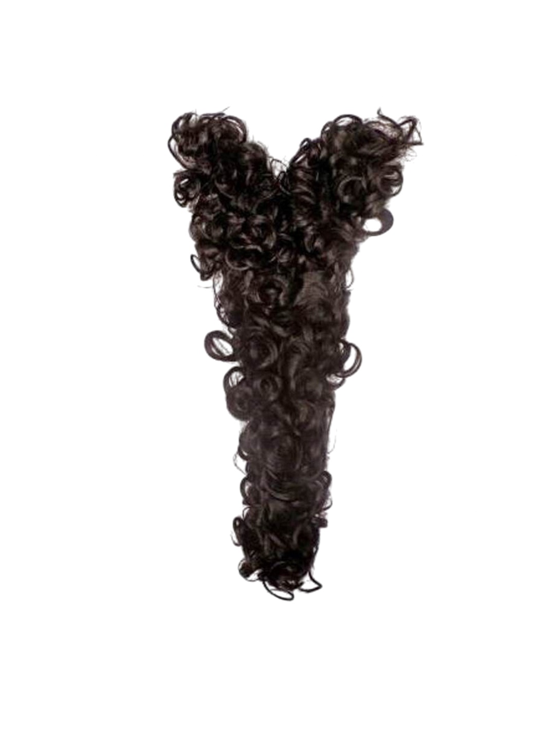 

vister V-Shaped Messy Choti Extension - Brown - 24 Inch