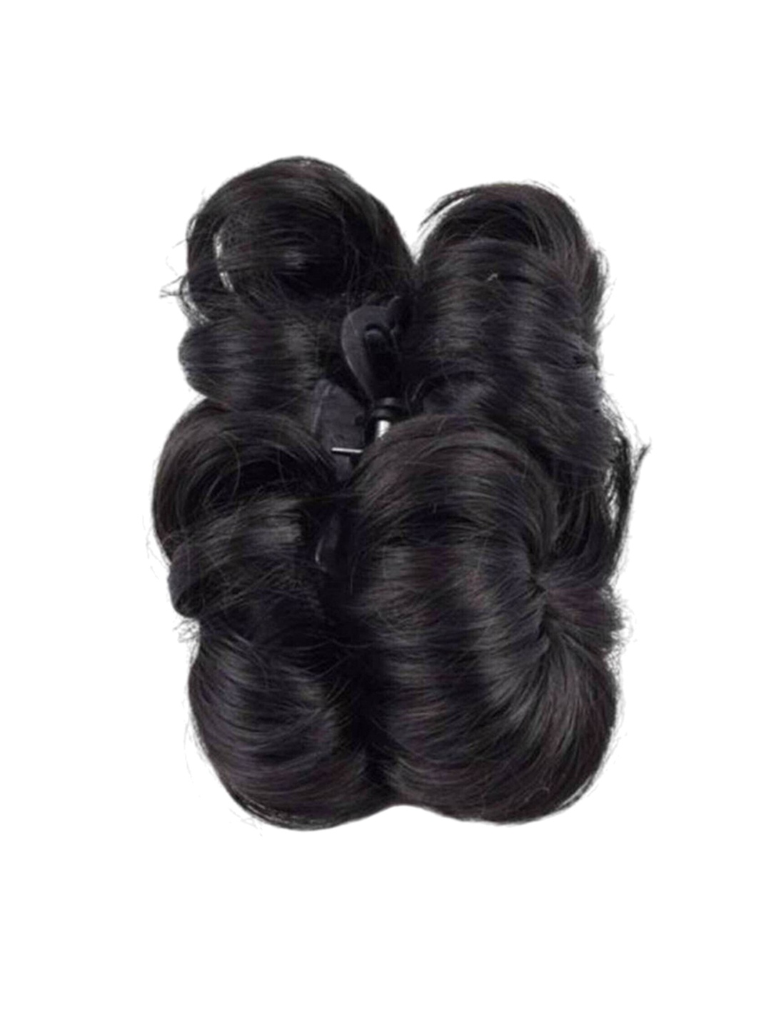 

vister Clutcher-Based Curly Hair Bun Extension - Brown - 6 inch