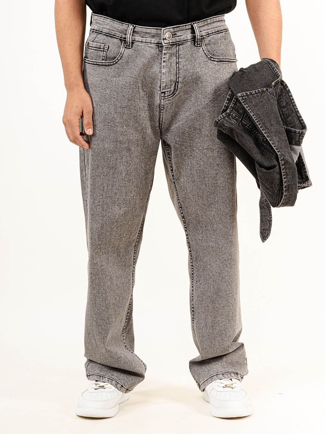 

Tistabene Men Stretchable Jeans, Grey