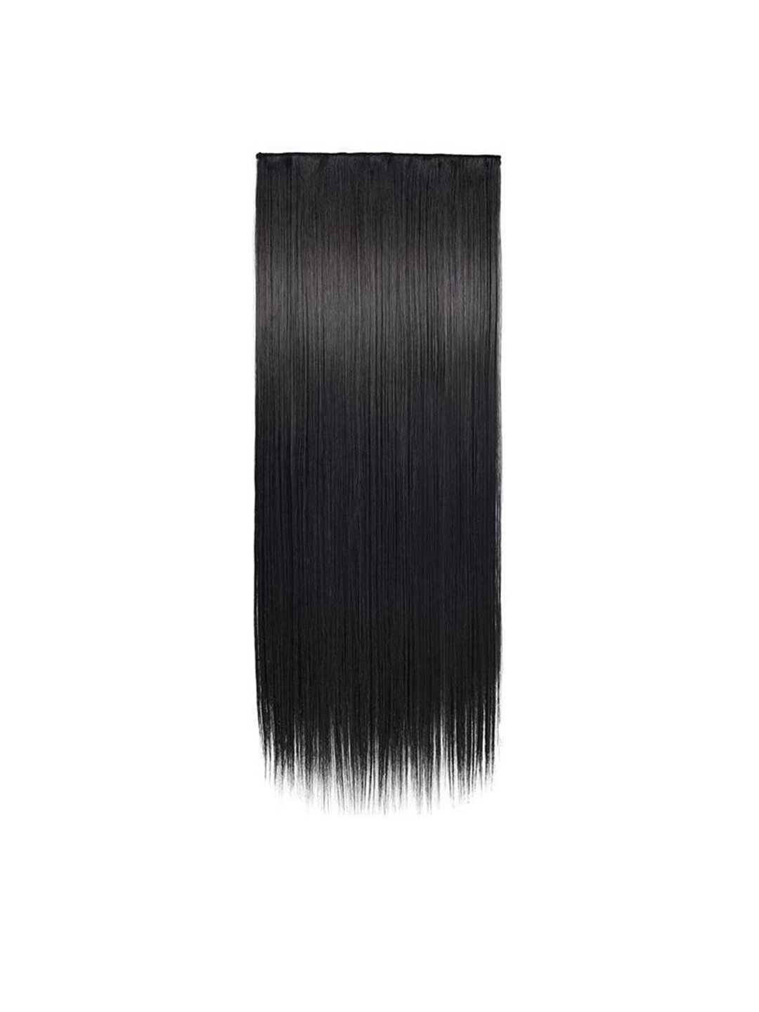 

vister Clip-In Straight Hair Extension - Black - 24 Inch