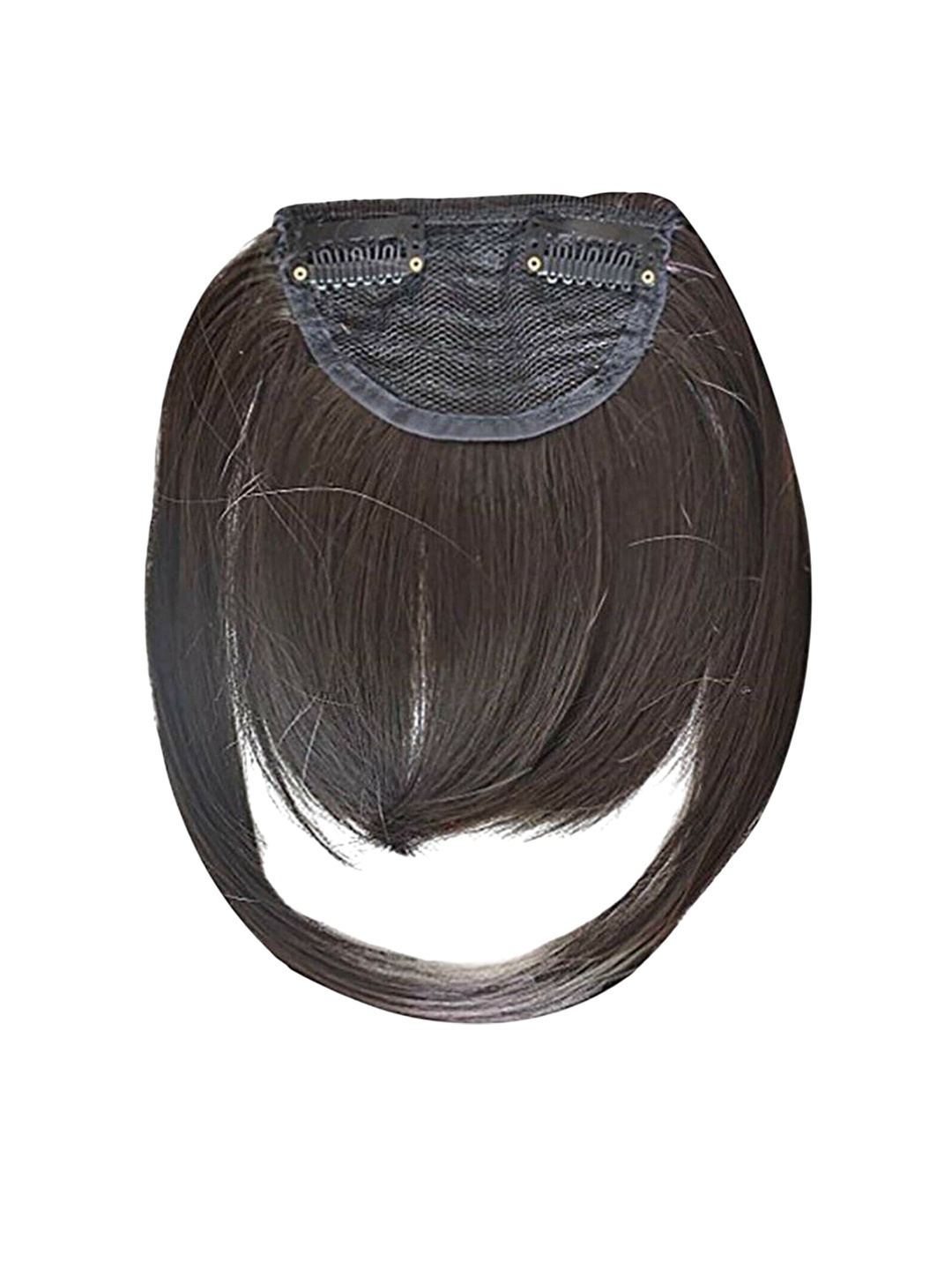 

vister Clip-In Straight Hair Fringe Extension - Brown - 9 Inch