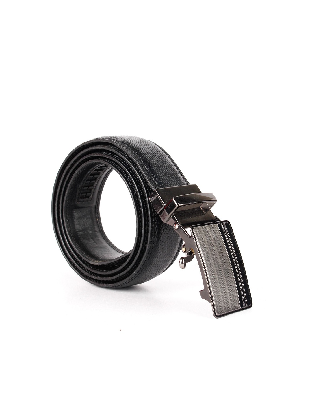

CIMONI Men Textured Formal Belt, Black