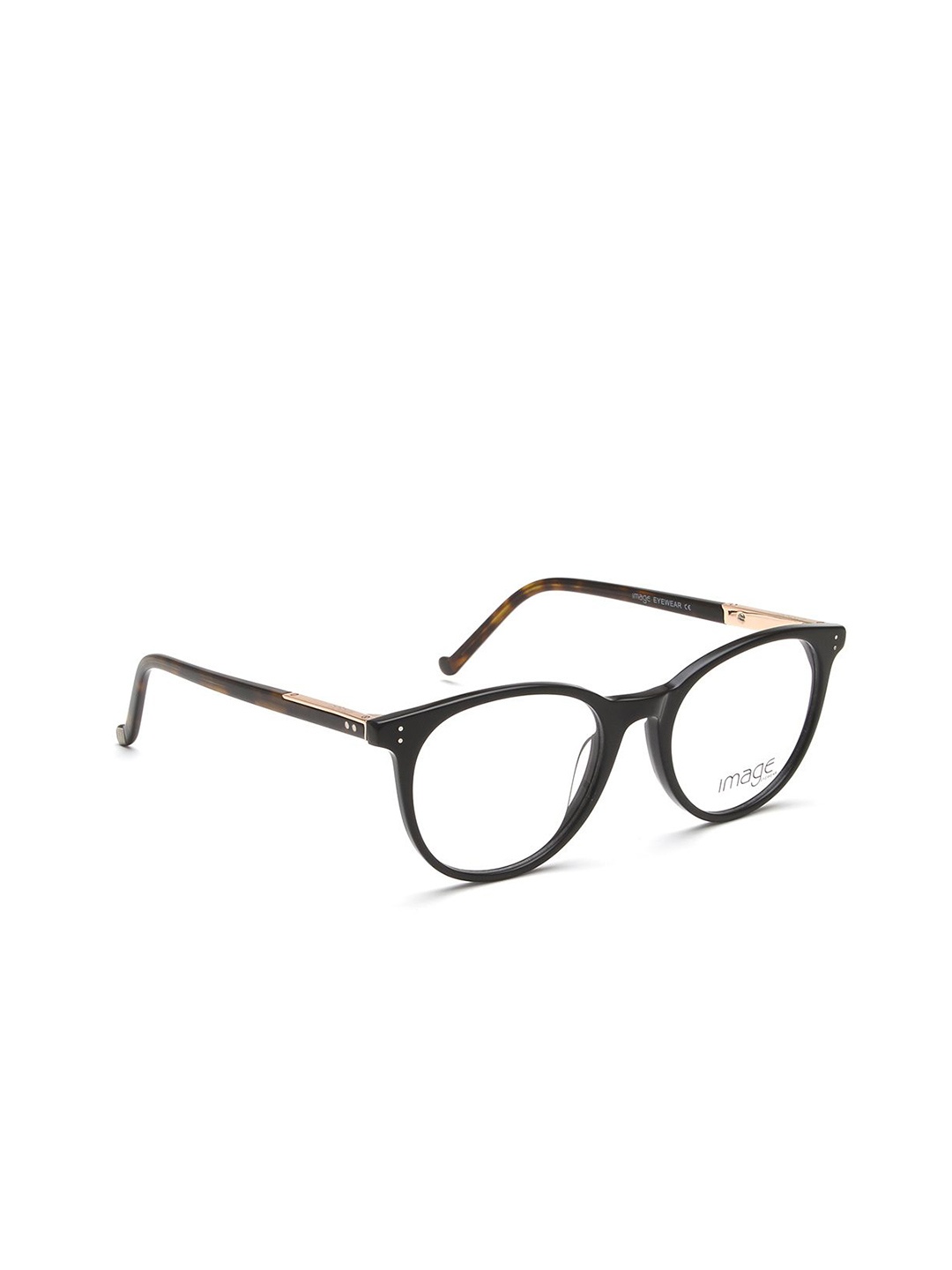 

Image Unisex Full Rim Oval Frames, Black