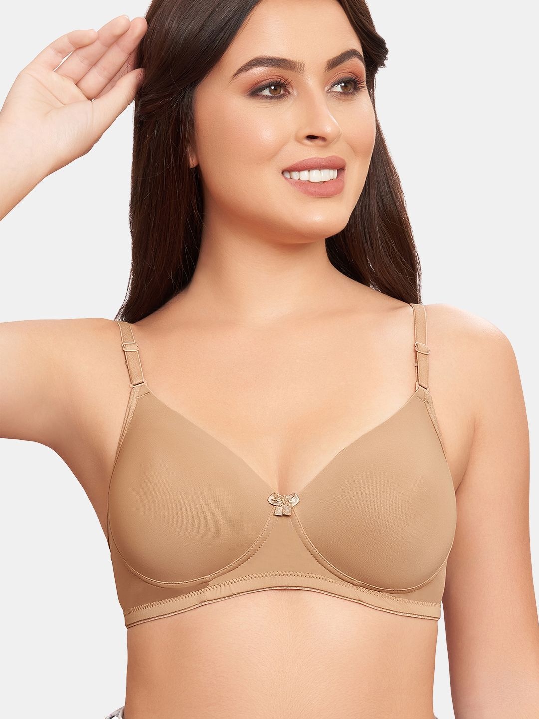 

SKDREAMS Bra Full Coverage Heavily Padded, Nude