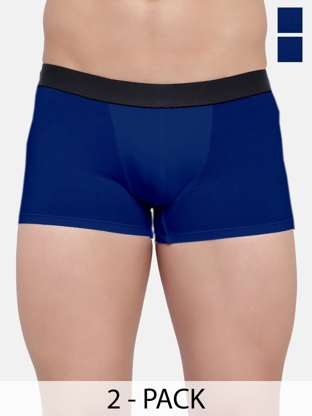

Bruchi CLUB Men Pack Of 2 Short Trunks ML-TRNK940-2C, Navy blue