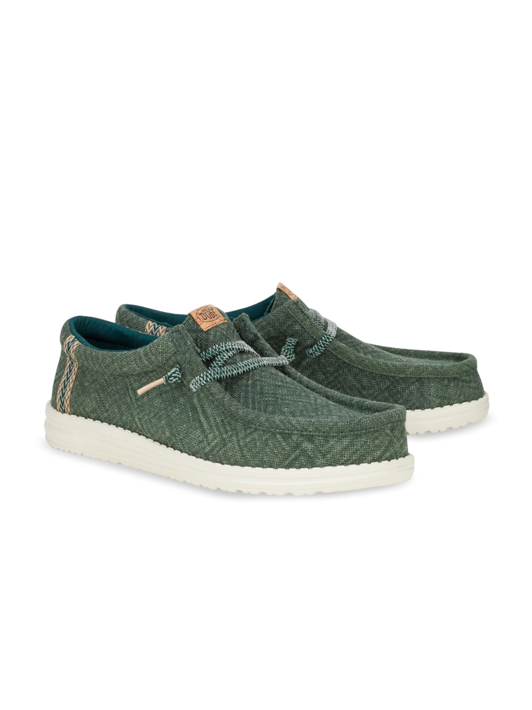 

HEYDUDE Men Textured Sneakers, Sea green