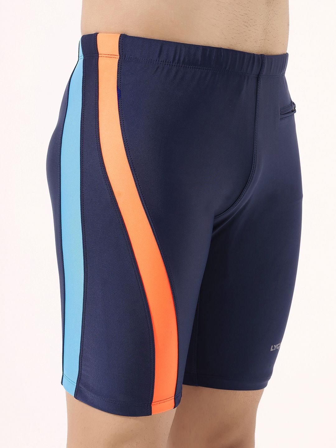 

LYCOT Men Swim Bottoms, Navy blue