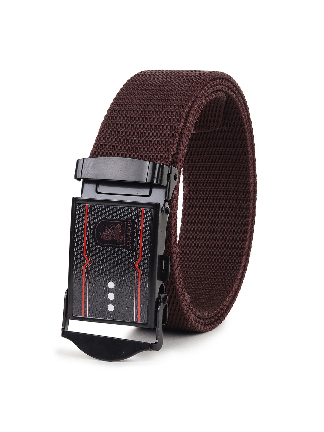 

Provogue Men Textured Belt, Brown