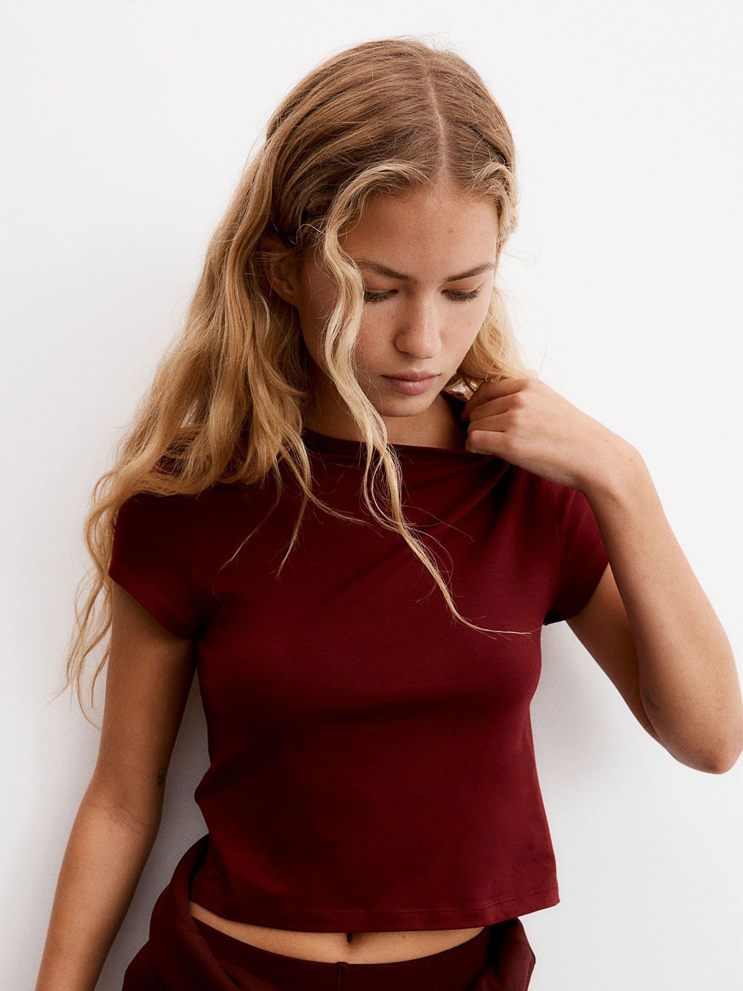 

H&M 2-Pack T-Shirts, Red