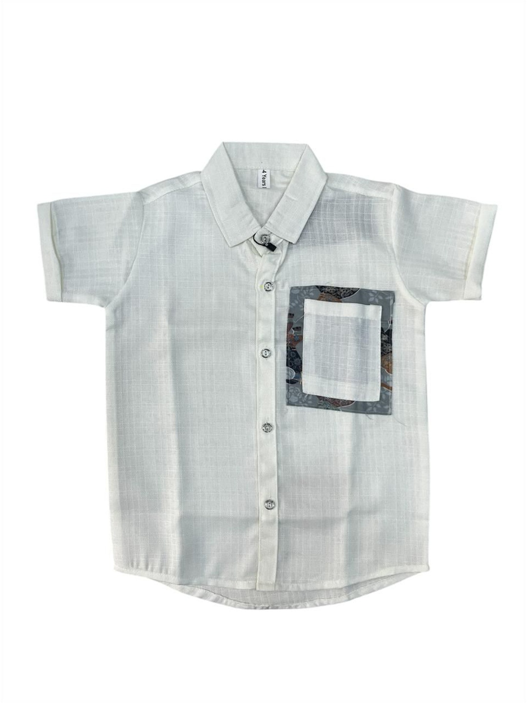 

cut & make Boys Classic Opaque Casual Shirt, White