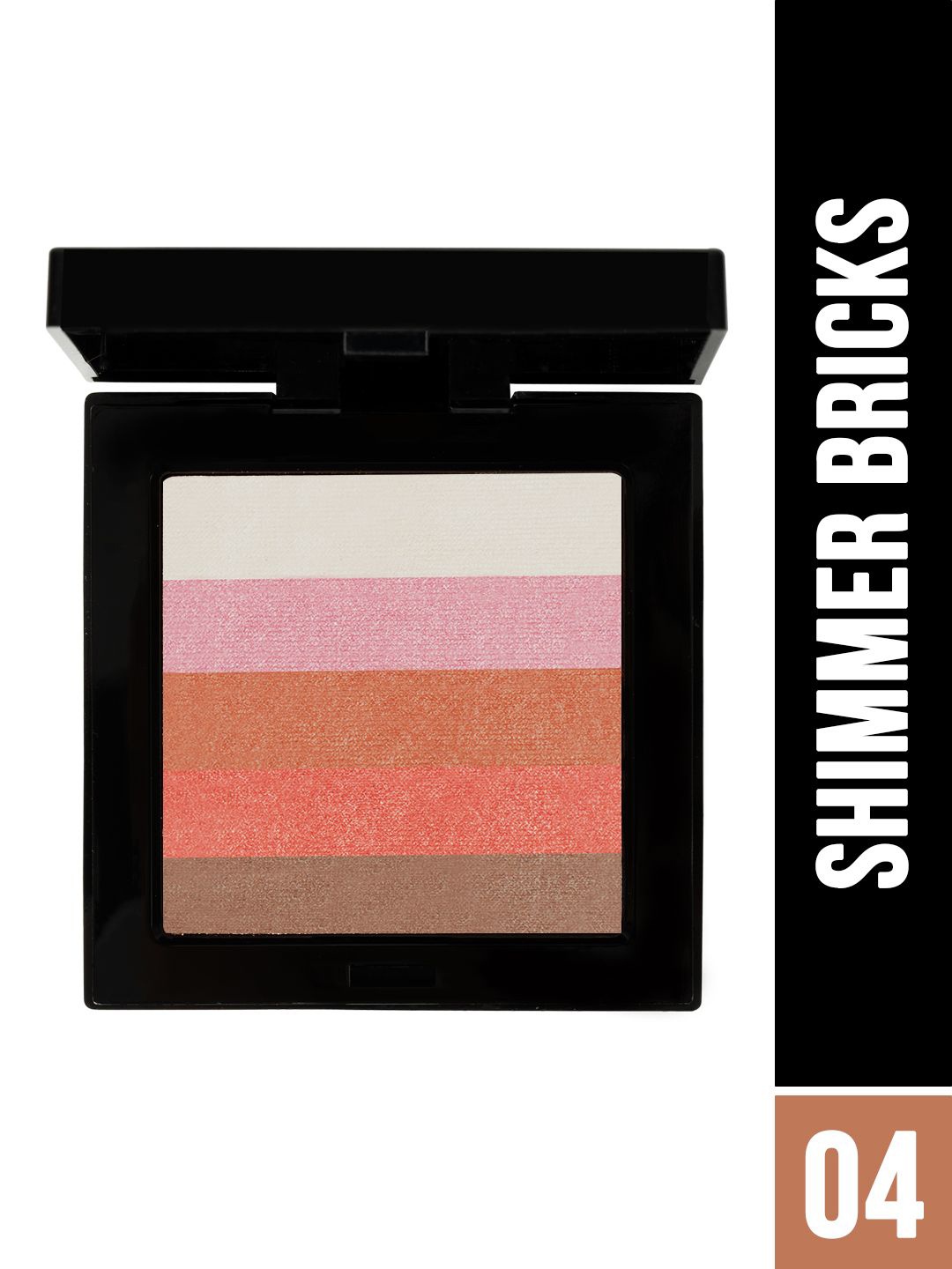 

Hilary Rhoda Shimmer Bricks Long Lasting Highlighter Palette- 8.1 g -Shade- 04, Peach