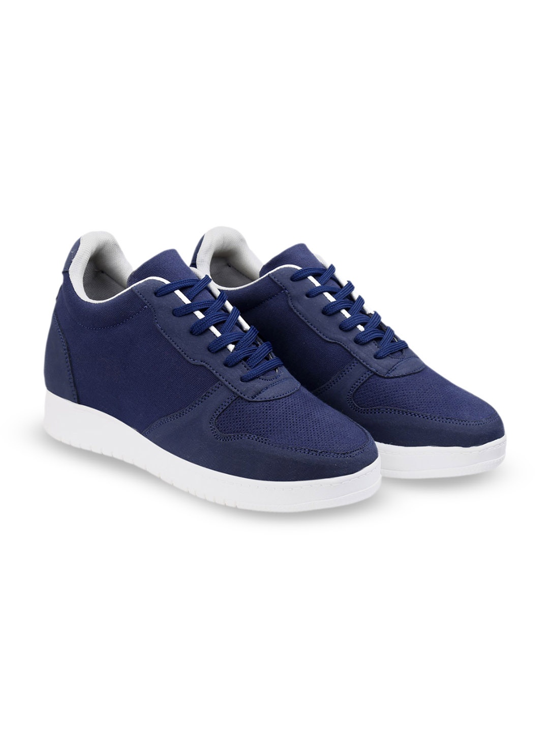 

Bxxy Men 7.62 cm Hidden Elevator Height Increasing Casual Sneaker Shoes, Blue