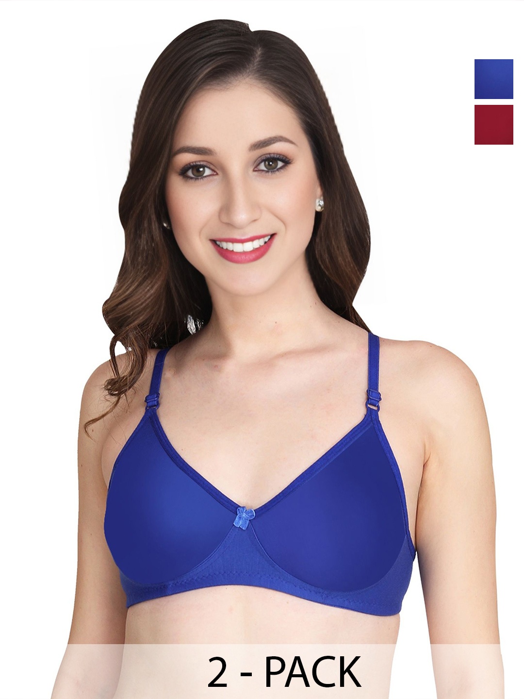 

Liigne Bra Full Coverage Lightly Padded, Maroon