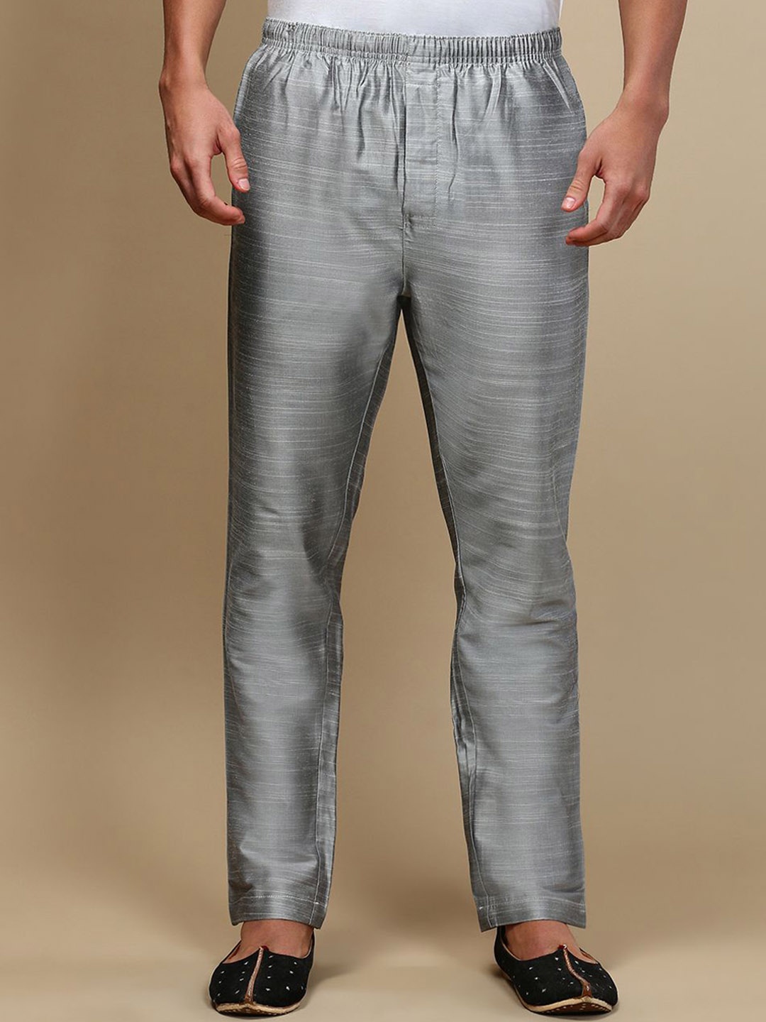 

WHITE HEART Men Mid-Rise Pyjamas, Grey