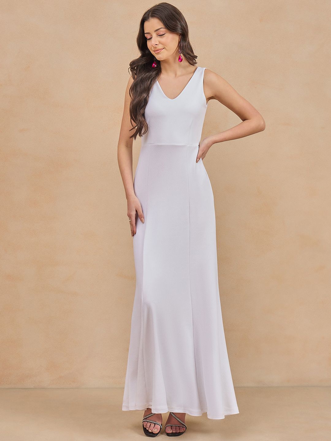

COLOR CAPITAL Maxi Dress, White