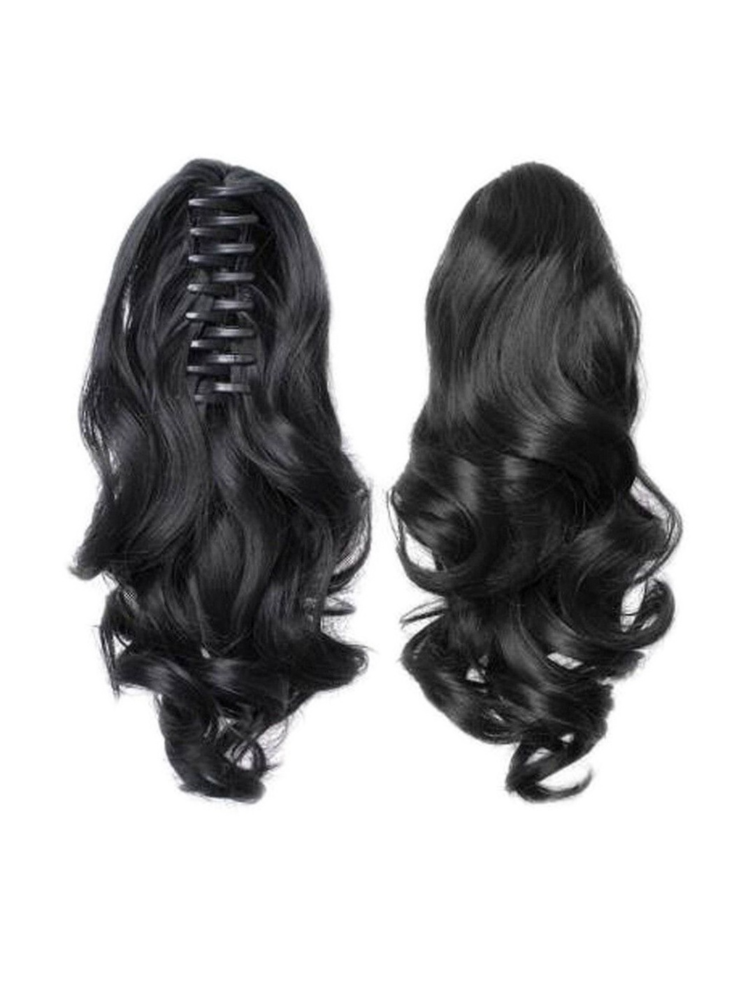 

vister Clip-In Curly Ponytail Extension - Black - 20 Inch