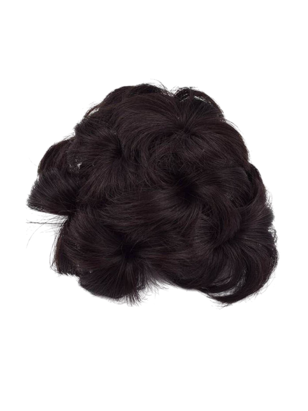 

vister Wavy Clip-In Bun Hair Extension - 12 Inch - Brown