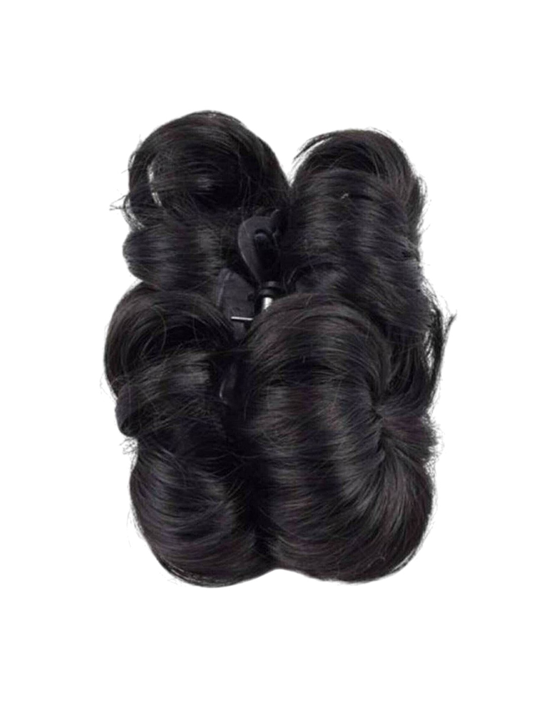 

vister Wavy Clip-In Hair Extension - 6 Inch - Black