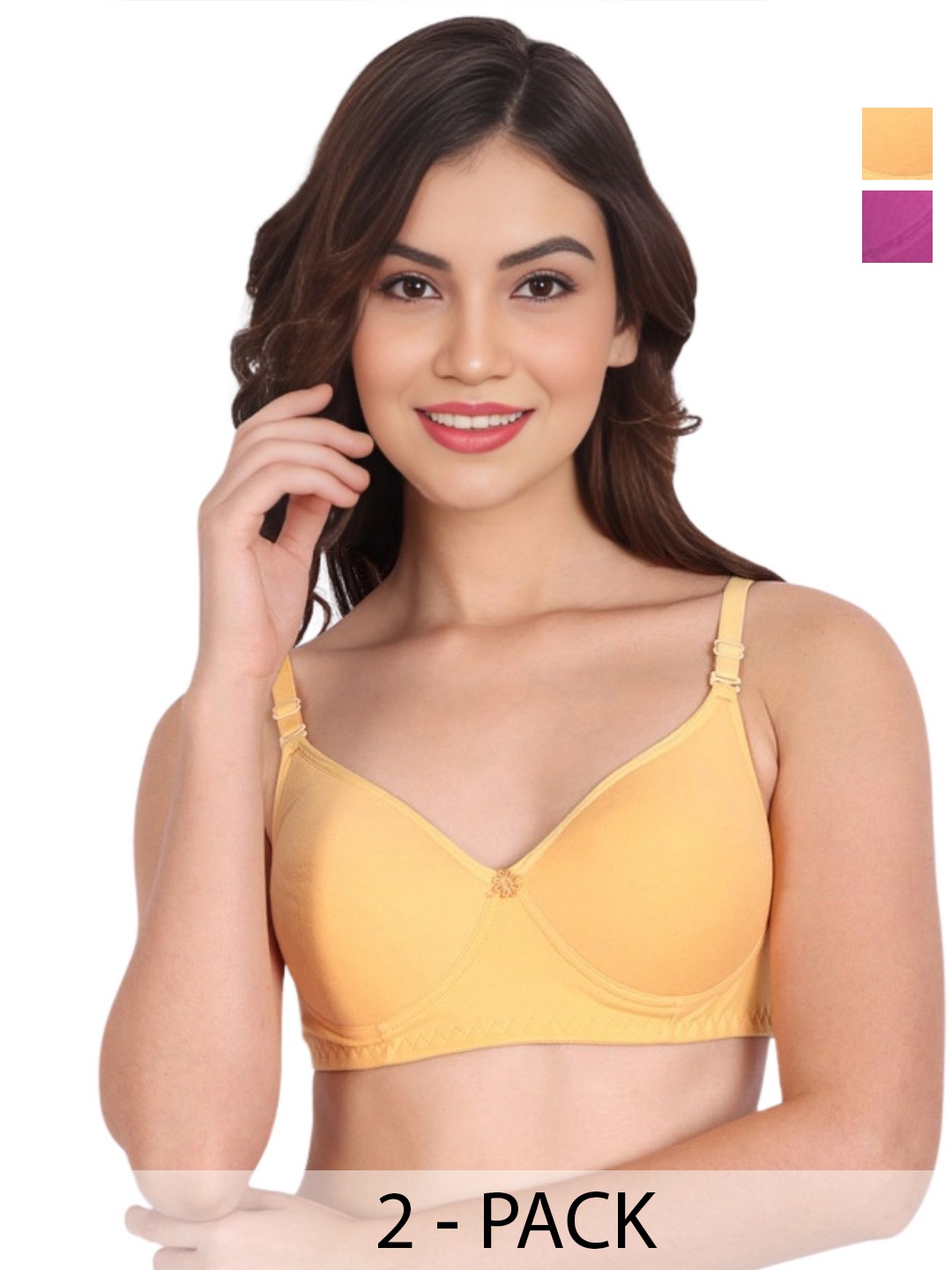 

Liigne Bra Full Coverage Lightly Padded, Purple