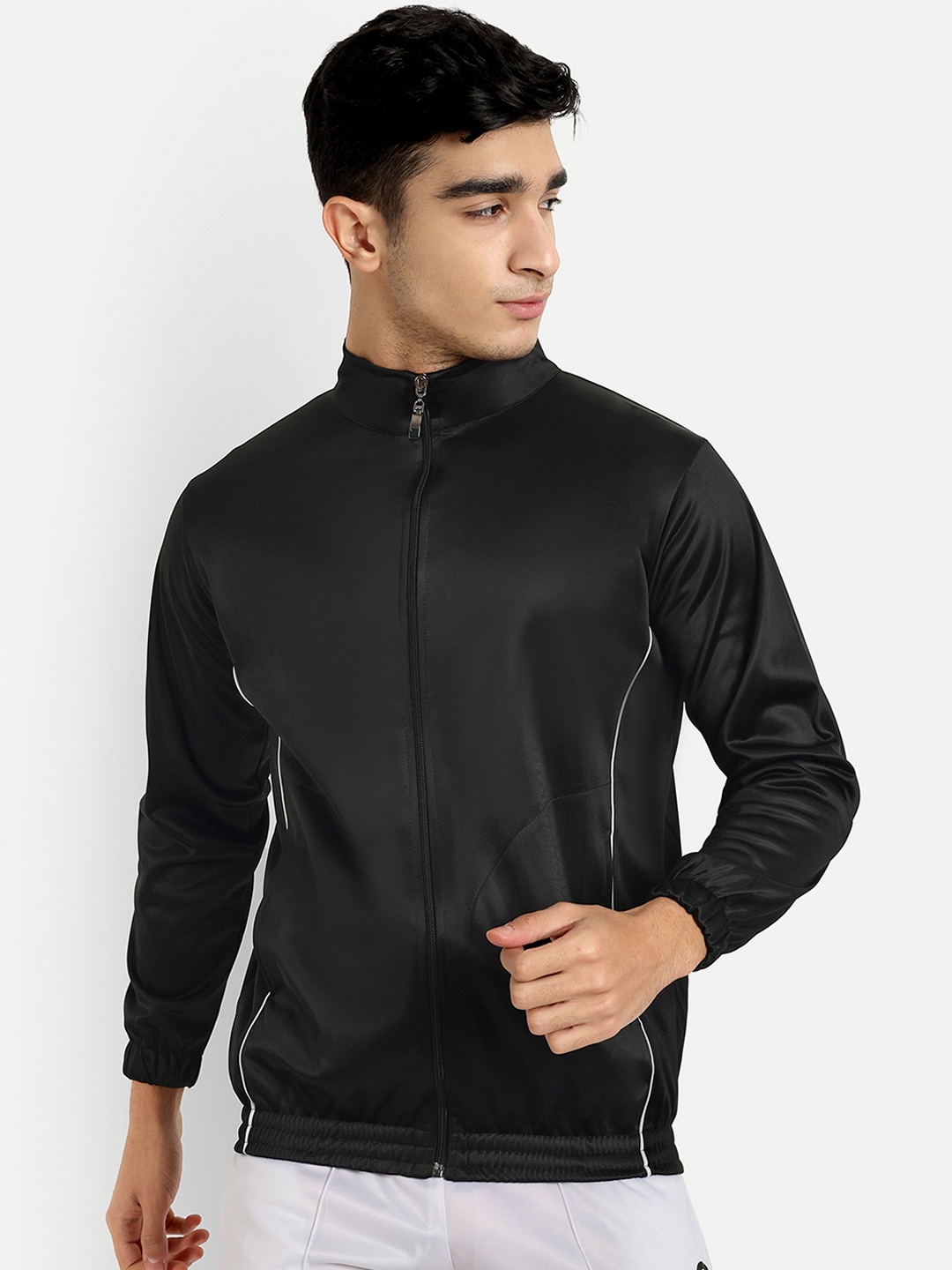 

ESTRO Men Lightweight Training or Gym Sporty Jacket, Black