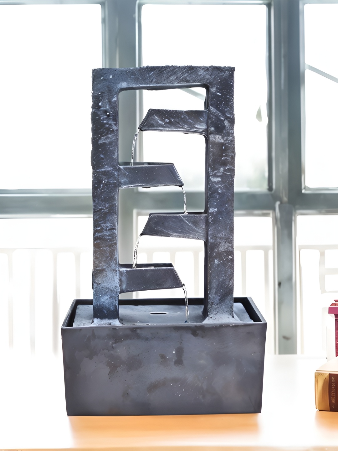 

Royaloak Grey Glossy Alpine-Modern Water Fountain