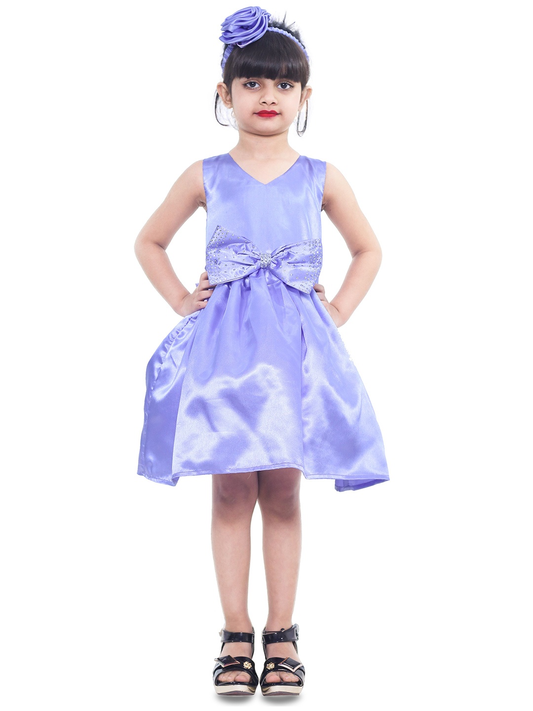

Wow Princess Satin A-Line Dress, Lavender