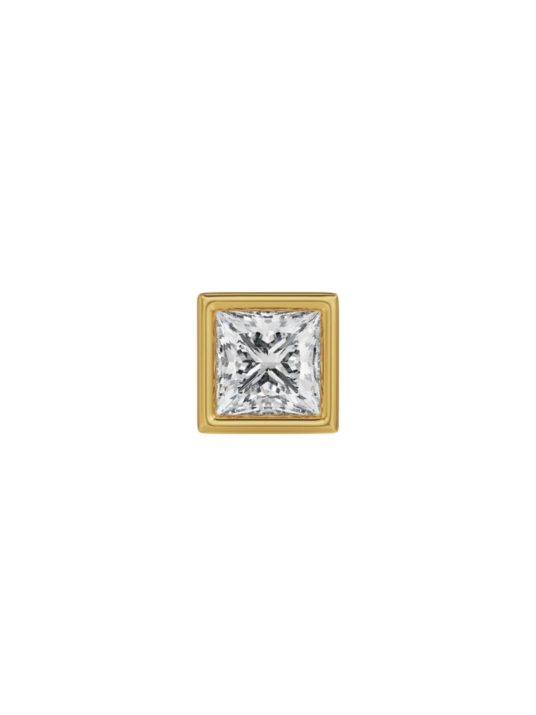 

Emori Men Solitaire Stud Earrings 0.5CT Diamond 1.32gm, Gold