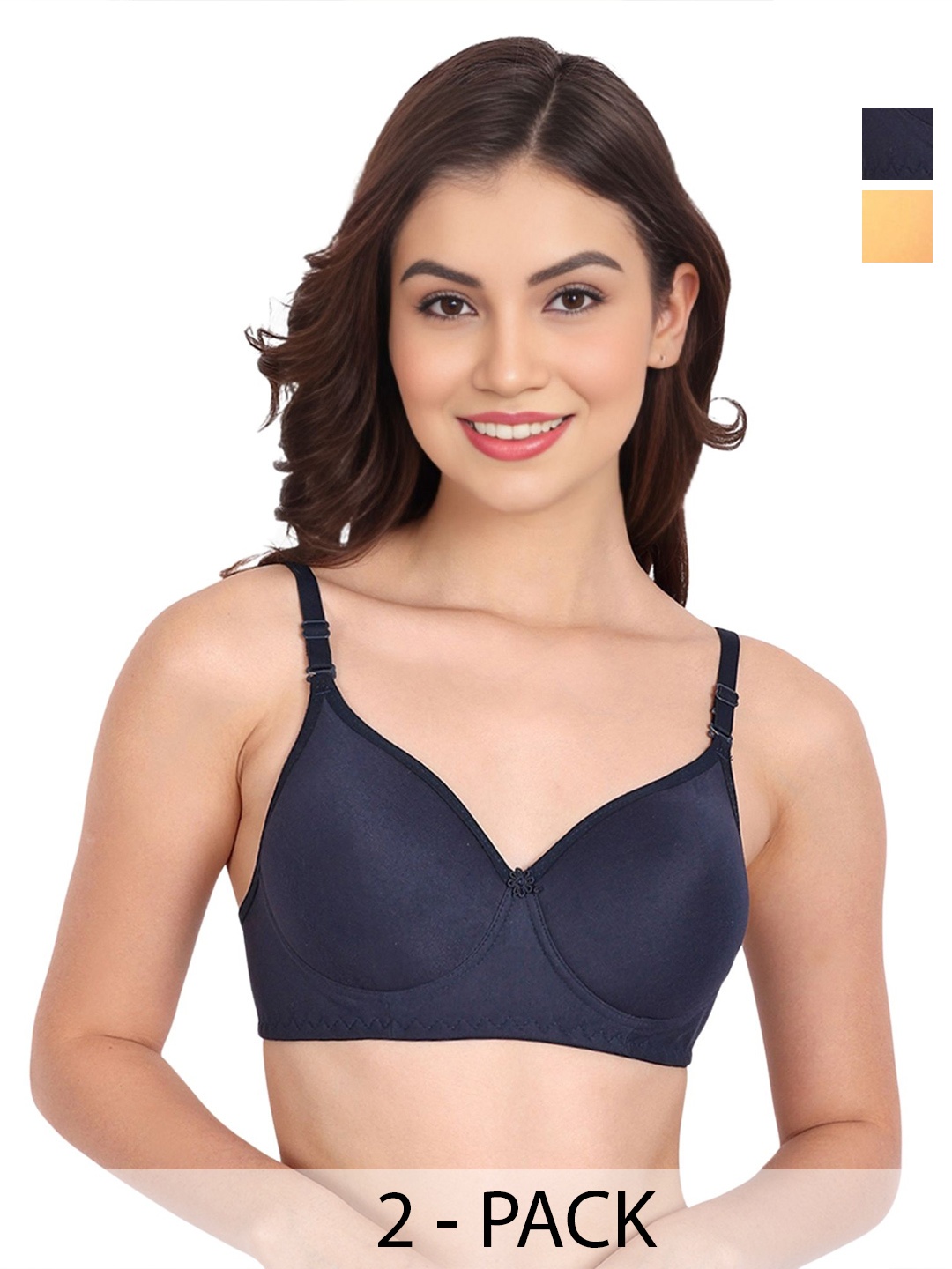 

Liigne Bra Full Coverage Lightly Padded, Yellow