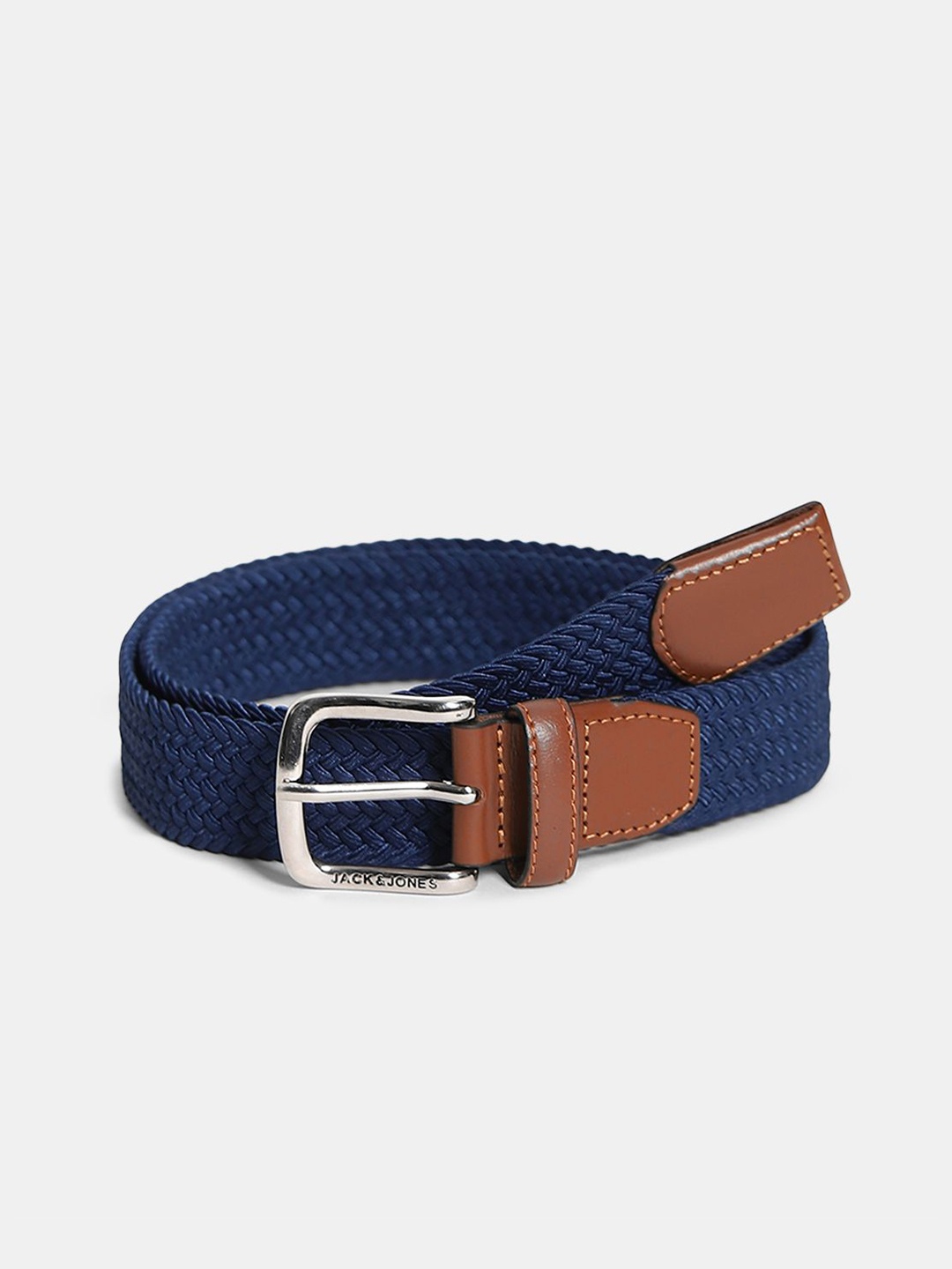 

Jack & Jones Men's Tang Braided Belt, Navy blue