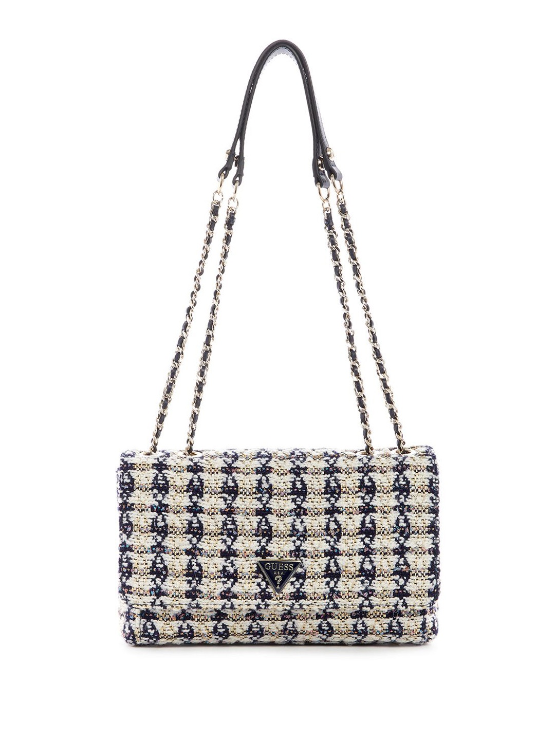 

GUESS PU Structured Shoulder Bag, White