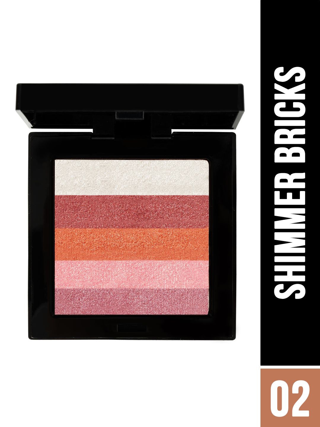 

Hilary Rhoda Shimmer Bricks Long Lasting Highlighter Palette- 8.1 g - Shade- 02, Peach