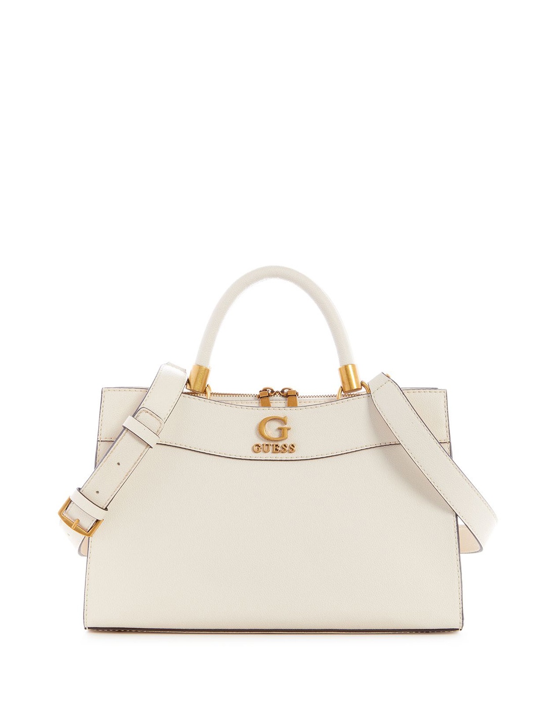 

GUESS PU Swagger Satchel, Grey