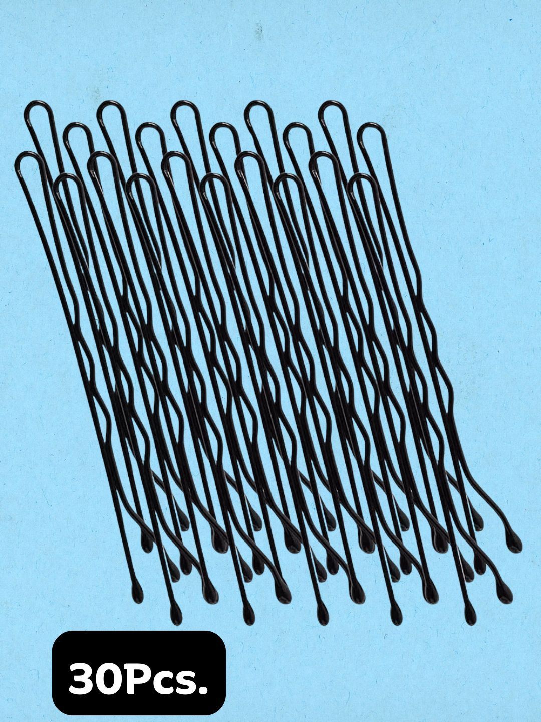 

basicare Women Bobby Pins, Black