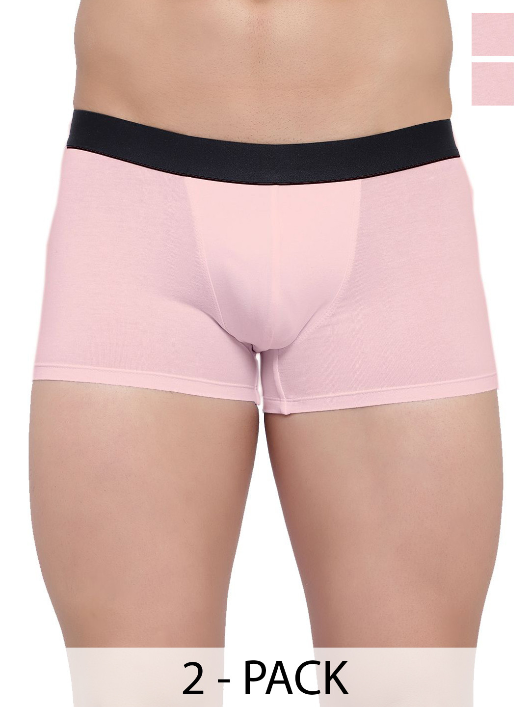 

Bruchi CLUB Pack Of 2 Short Trunks ML-TRNK921-2C, Pink