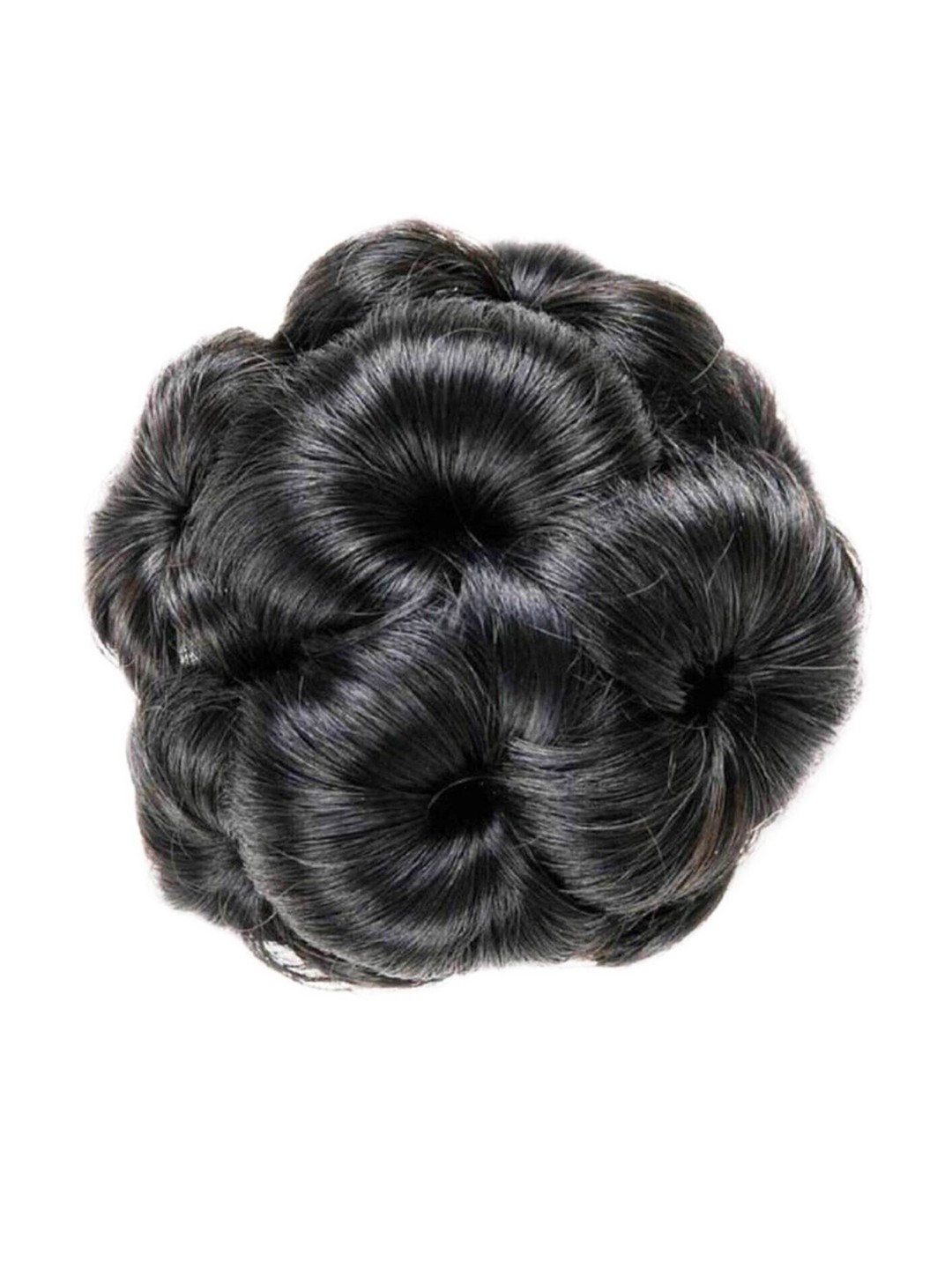 

vister Clip-In Curly Hair Extension - Black - 8 Inch