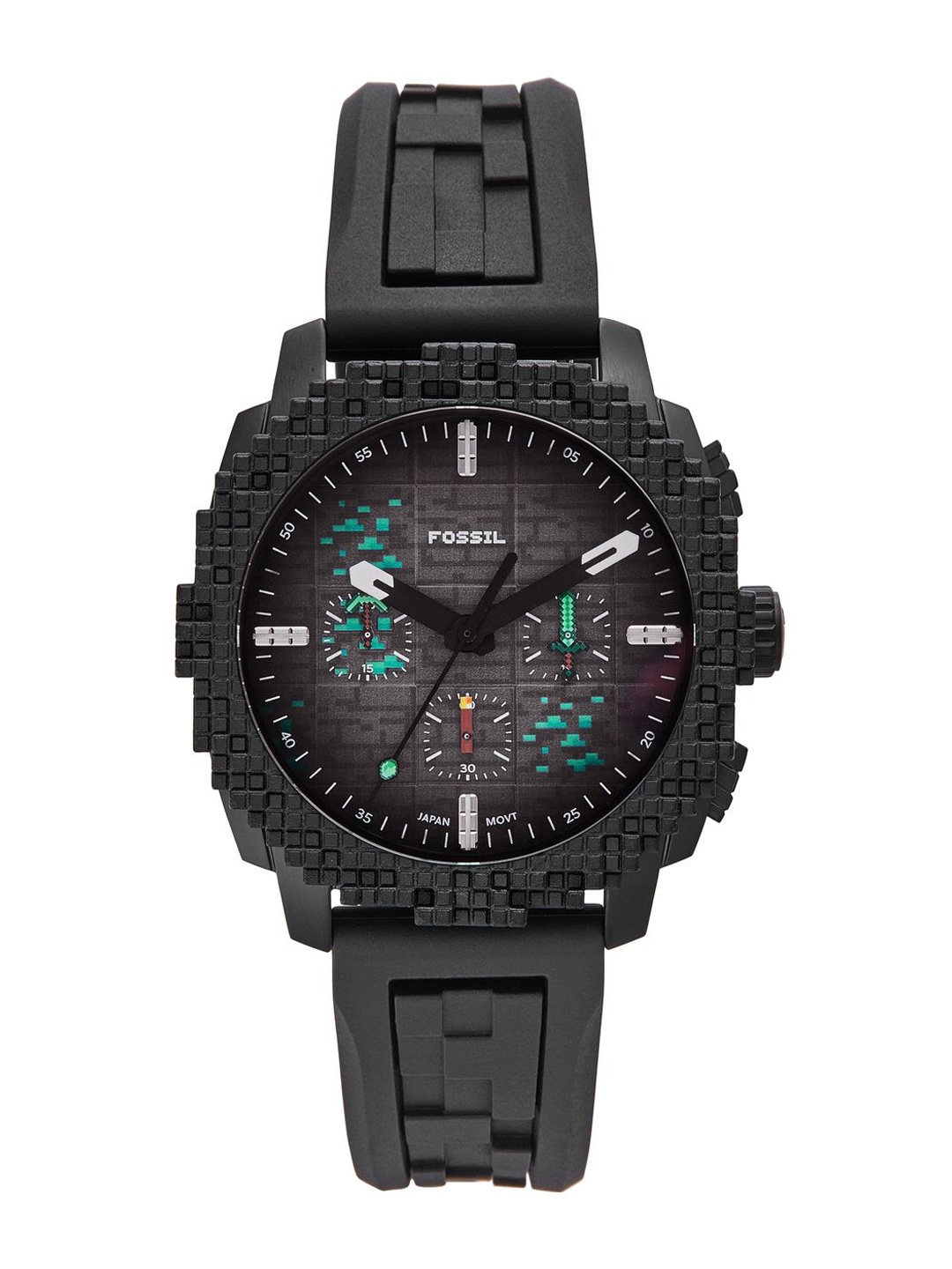 

Fossil Men Dial & Straps Analogue Watch LE1205, Black