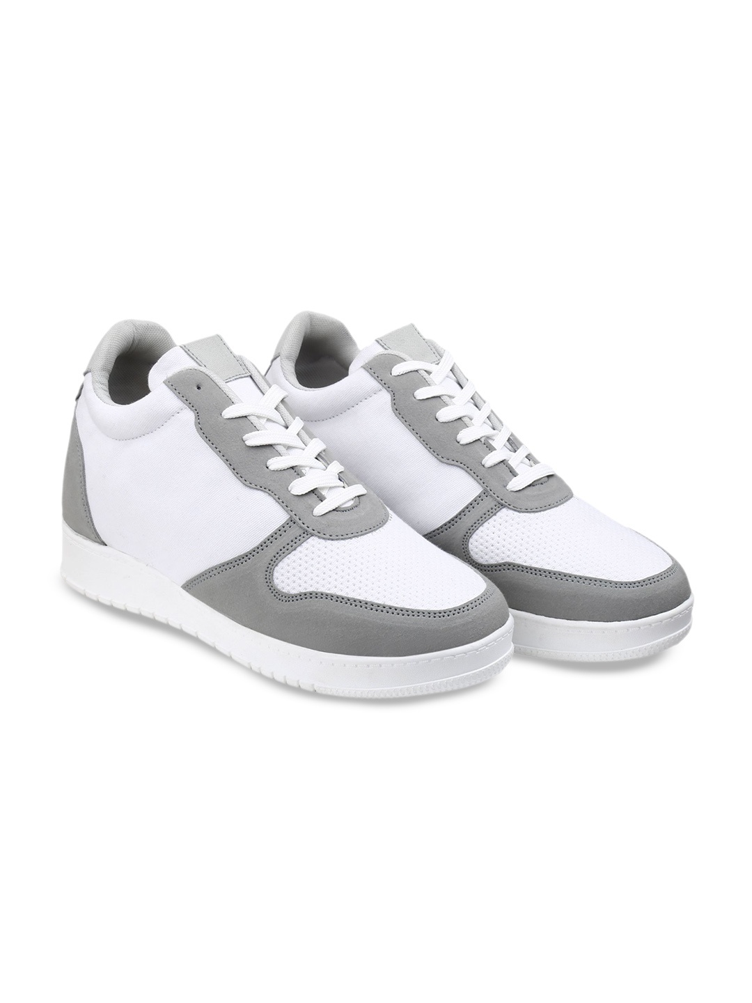 

Bxxy Men 7.62 cm Hidden Elevator Height Increasing Casual Sneaker Shoes, White