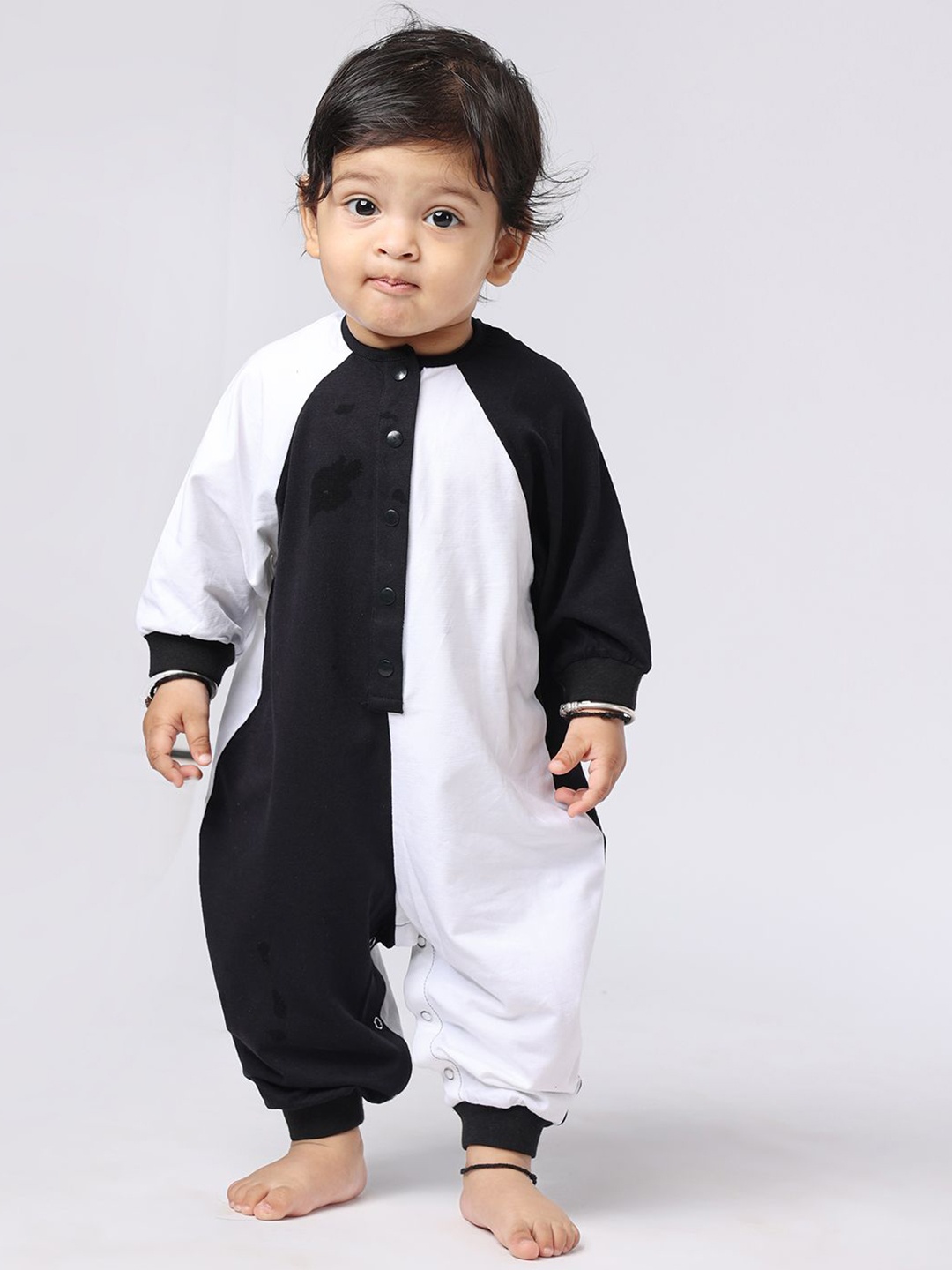 

Piccolo Piglet Unisex Kids Basic Jumpsuit, White