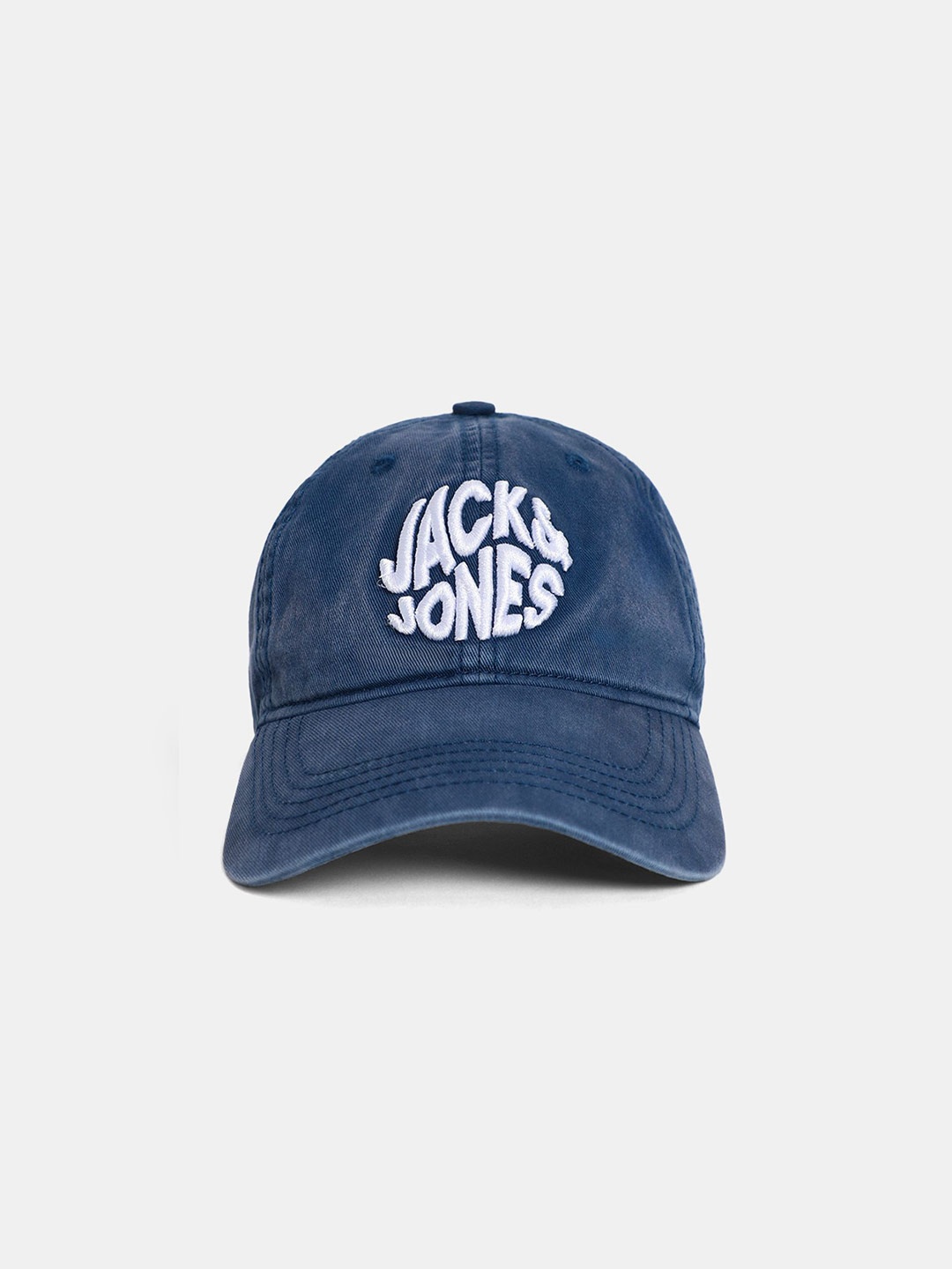 

Jack & Jones Men Embroidered Denim Baseball Cap, Navy blue