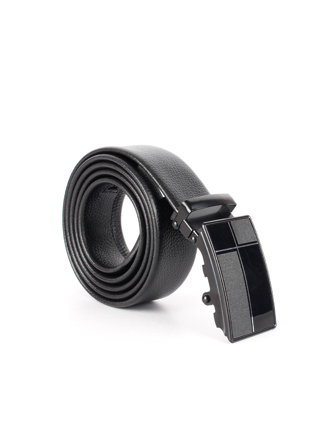 

CIMONI Men Slider Buckle Autolock Formal Belt, Black