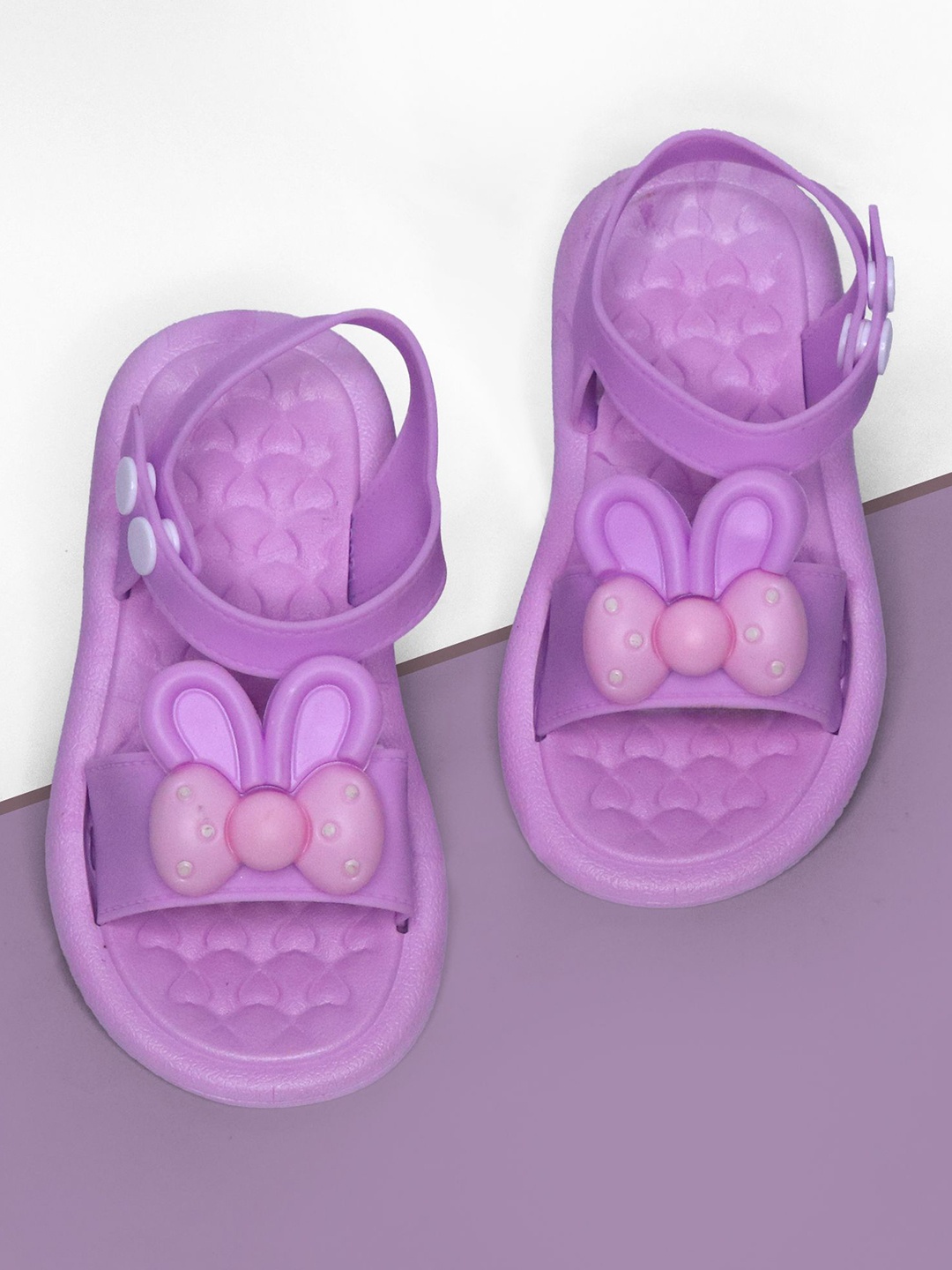 

BAESD Kids Self Design Slip-On Flip Flops, Purple