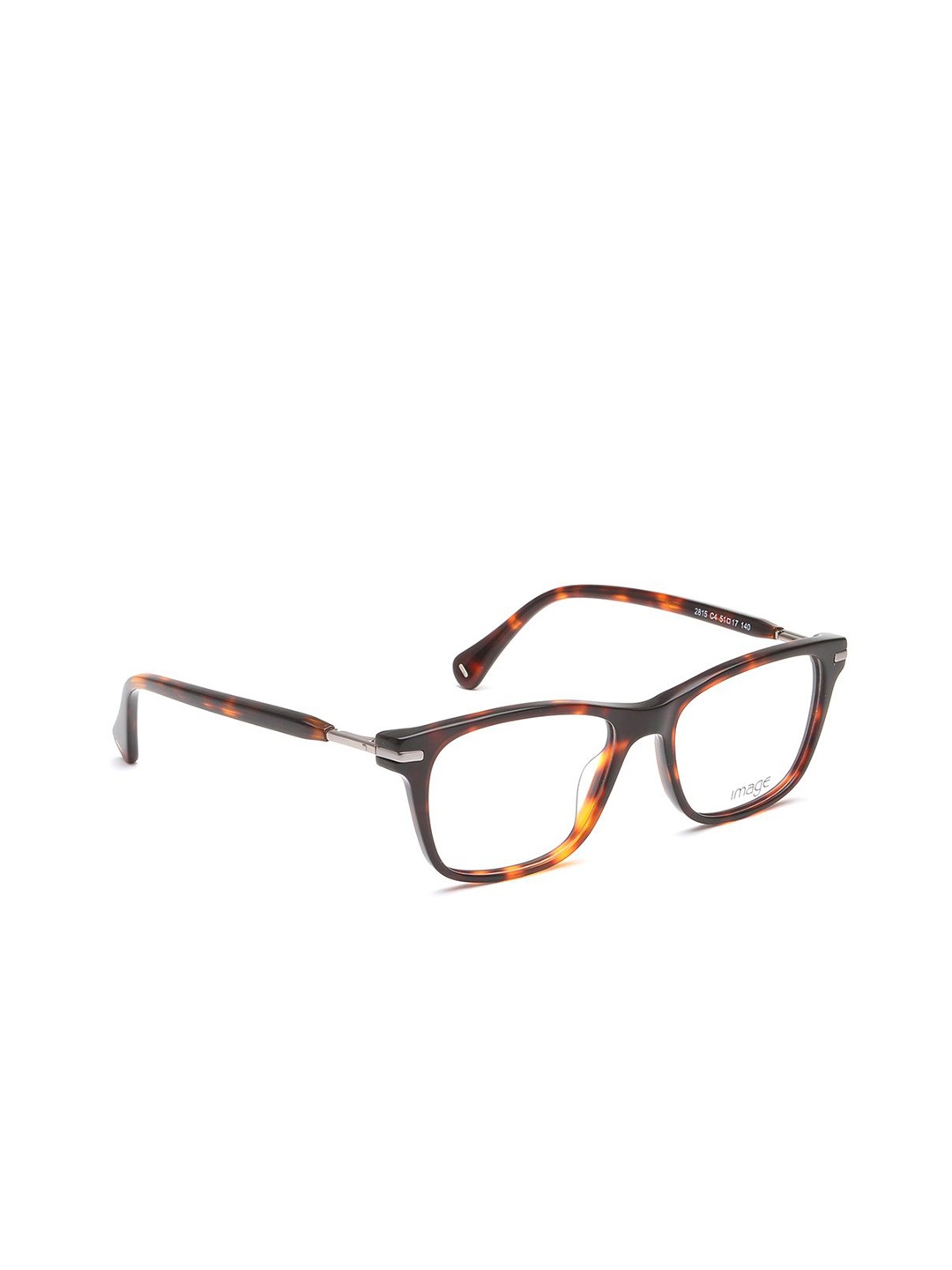 

Image Men Abstract Full Rim Rectangle Frames, Brown