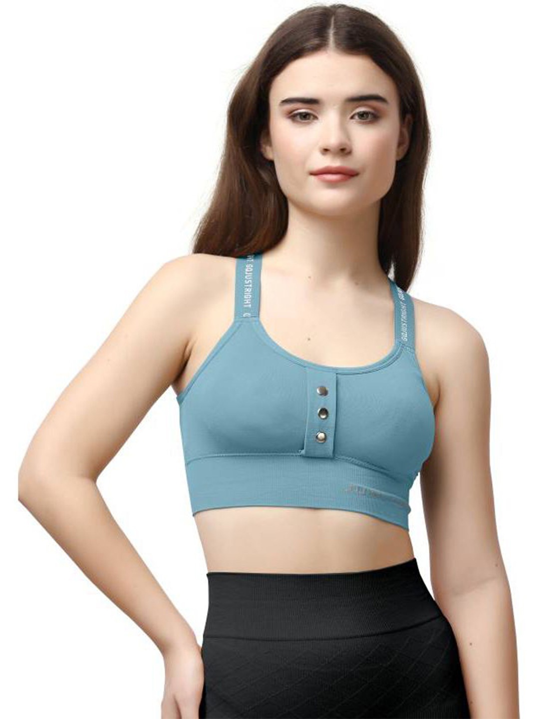 

FiveFlag Full Coverage Lightly Padded Push-Up Bra, Blue