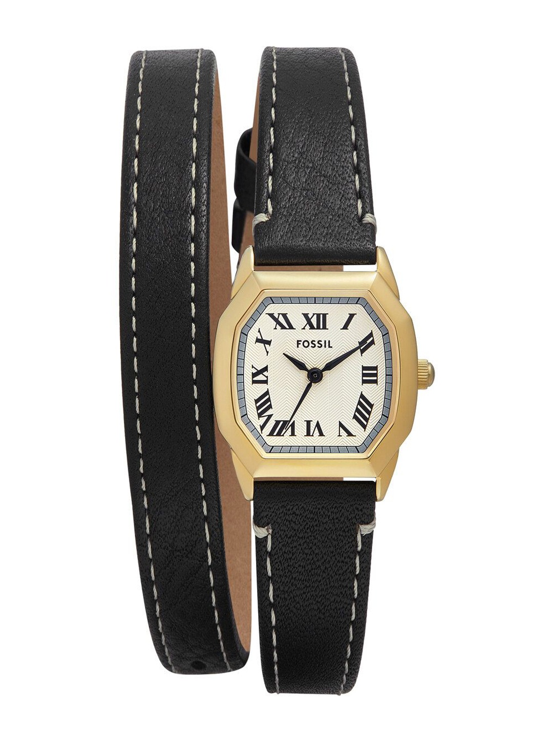 

Fossil Women Dial & Leather Straps Analogue Watch ES5404, Black