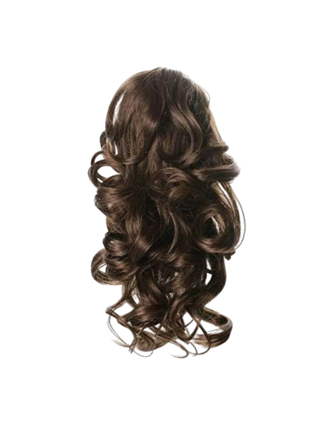 

vister Tie-Up Curly Ponytail Extension - Brown - 20 Inch