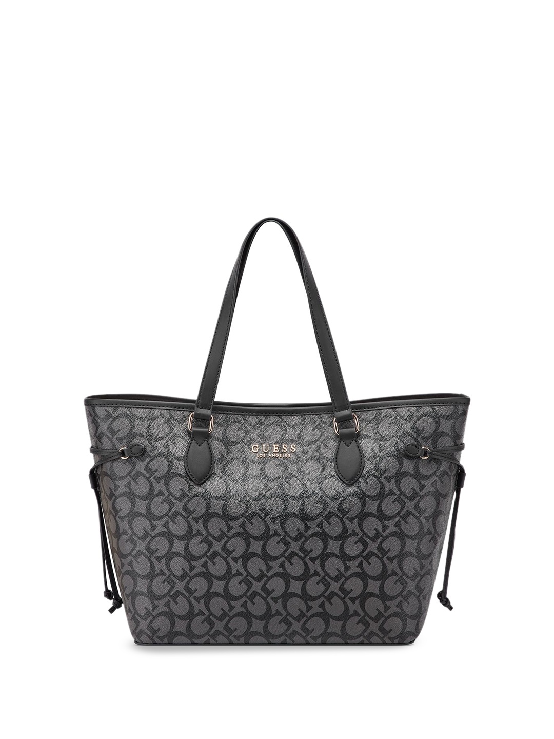 

GUESS Printed Bucket Tote Bag, Grey