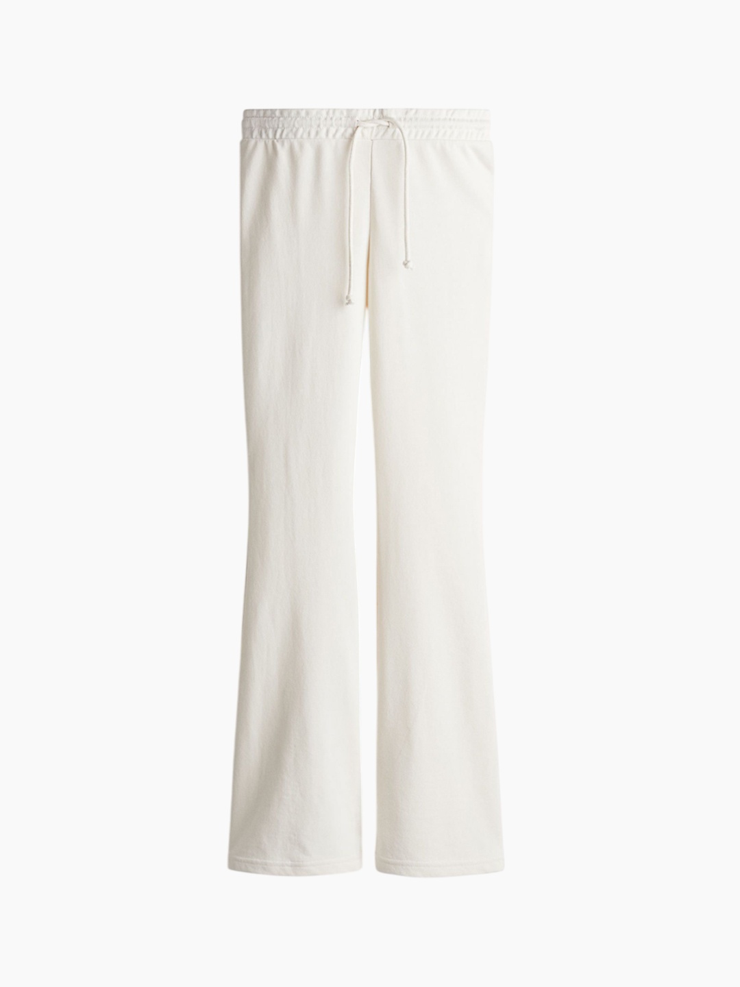 

H&M Flared Joggers, White