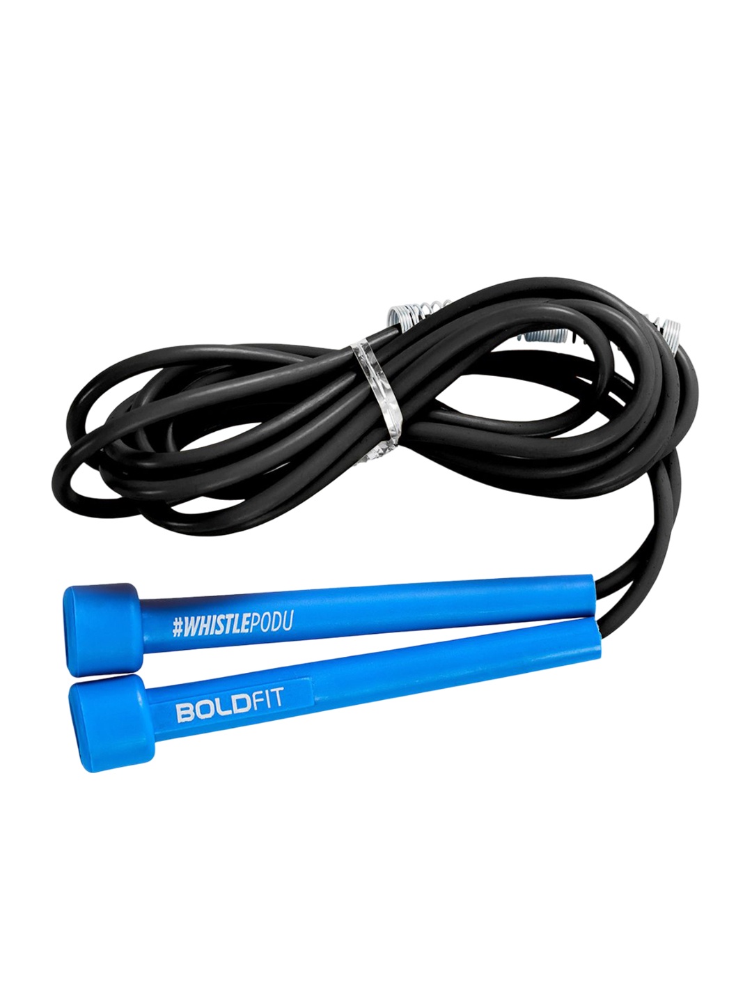 

BOLDFIT Skipping Rope CSK Skipping Rope Blue Black Workout Accessories