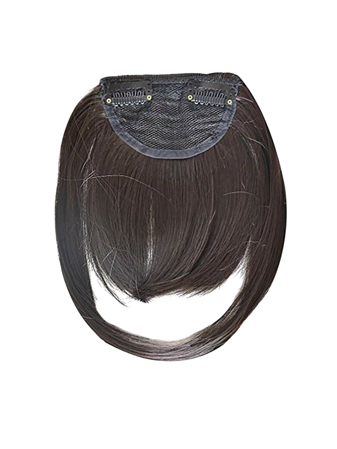 

vister Clip-In Straight Hair Fringe Extension - Brown - 9 Inch