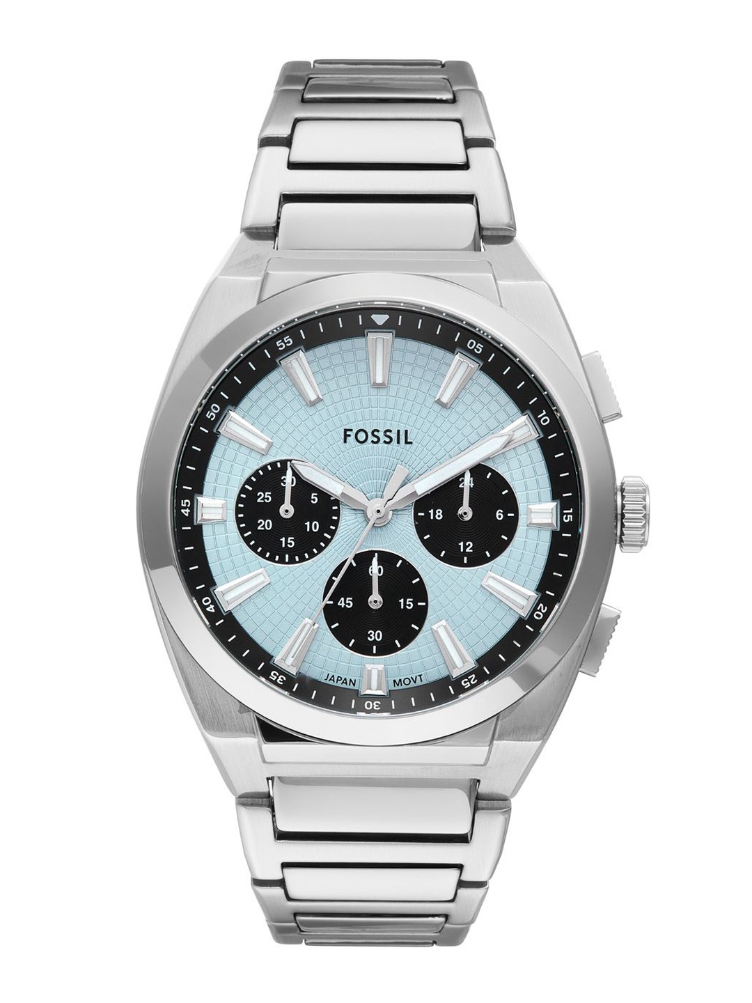 

Fossil Men Dial & Stainless Steel Straps Analogue Watch FS6105, Silver